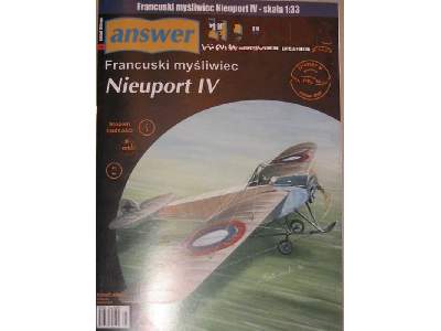 Francuski myśliwiec Nieuport IV - image 1