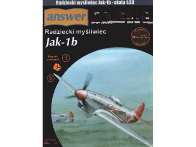 Radziecki myśliwiec Jak-1b - image 1