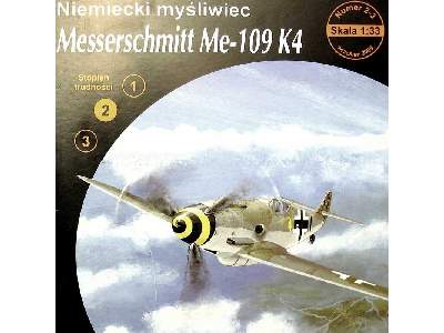 Niemiecki myśliwiec Messerschmitt Me-109 K4 - image 2