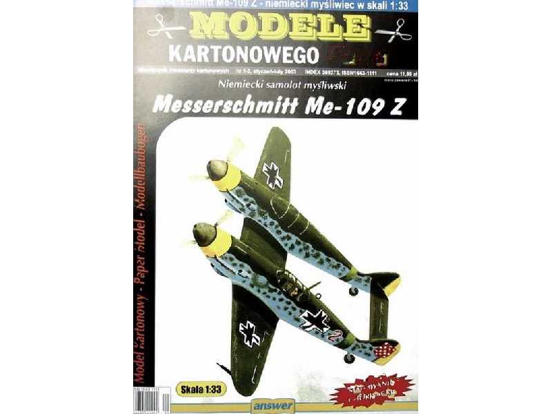 Niemiecki samolot myśliwski Messerschmitt Me-109Z - image 1