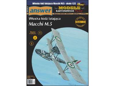 Włoska łódź latająca Macchi M.5 wydanie II - image 1