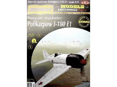Rosyjski myśliwiec Polikarpow I-180 - image 2