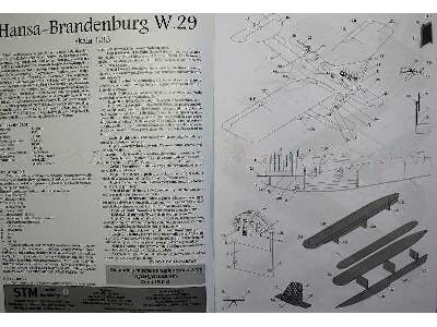 Niemiecki wodnosamolot patrolowy Hansa-Brandenburg W.29 numer 1 - image 3