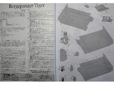niemiecki wóz zabezpieczenia technicznego Bergepanzer Tiger nume - image 8