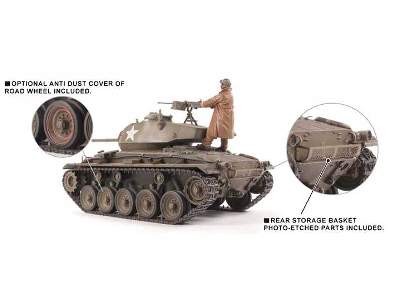 U.S. WWII M24 Chaffee Light Tank - image 6