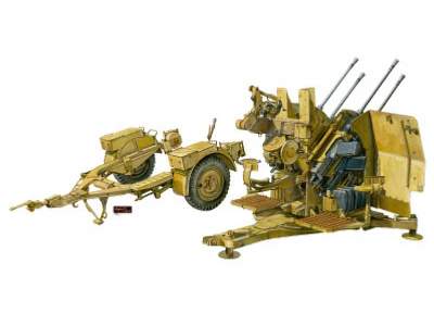 German 2cm FlaK38 AA Gun with Tow Trailer - image 1