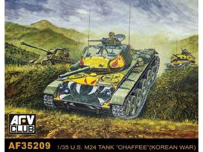 U.S. M24 Tank Chaffee Korean War - image 1