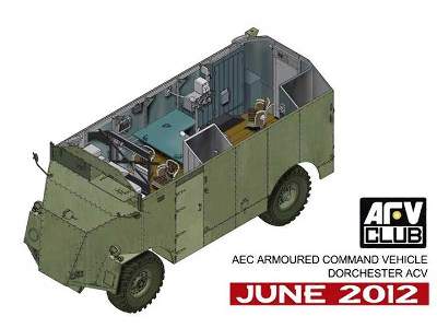 British AEC Dorchester 4x4 ACV - Armoured Comman Vehicle - image 19