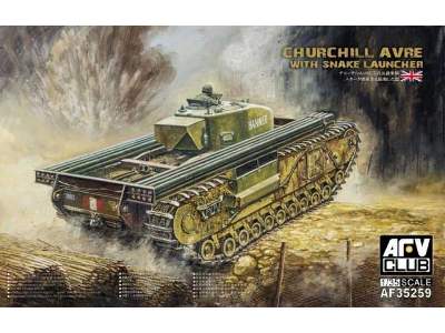 Churchill AVRE with Snake Launcher - image 1