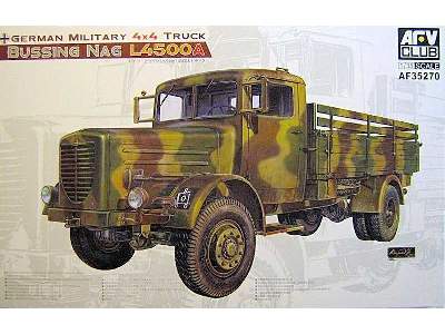 German Military 4x4 Truck Bussing NAG L4500A - image 1