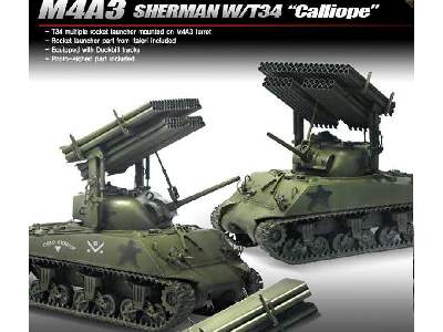M4A3 Sherman W/T34 Calliope - image 2