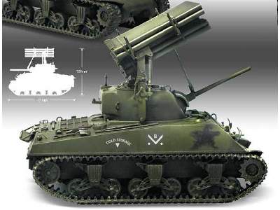 M4A3 Sherman W/T34 Calliope - image 3
