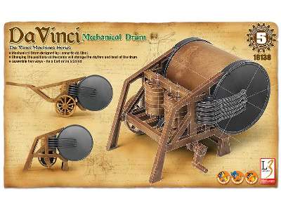 Leonardo Da Vinci - Mechanical Drum  - image 1