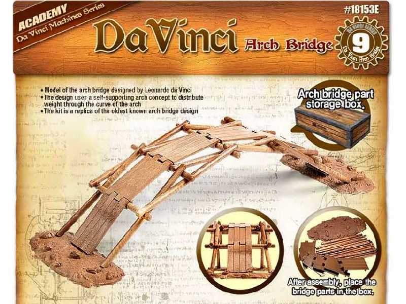 Leonardo Da Vinci - Arch bridge - image 1