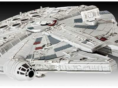 Maquette miniature Easy Click : Vaisseau Star Wars Millenium Falcon