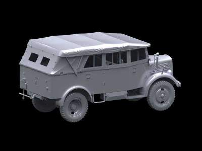 Mercedes L1500A Soft Top, WWII German Personnel Car - image 5