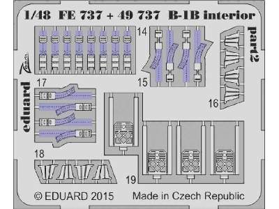 B-1B interior S. A. 1/48 - Revell - image 2