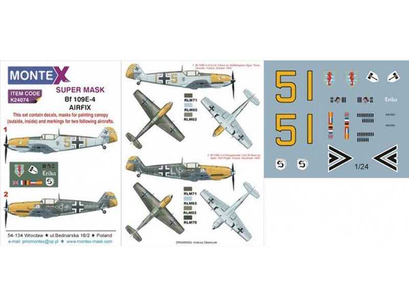 Bf 109E-4 AIRFIX - image 1