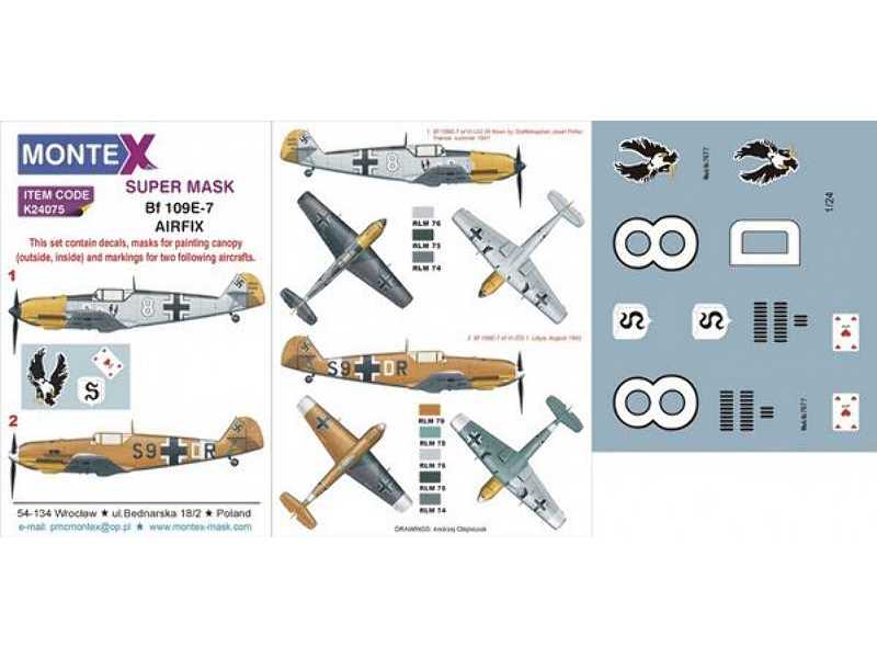 Bf 109E-7 AIRFIX - image 1