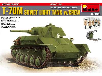 T-70M Soviet Light Tank w/Crew - image 1