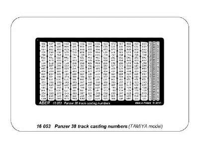 Panzer 38 track link casting numbers  - image 9