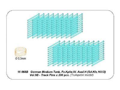 Panzer IV track link pins x 200 pcs. - image 9