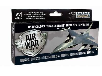 Model Air Color Set - USAF Colours Grey Schemes from 70's - image 1