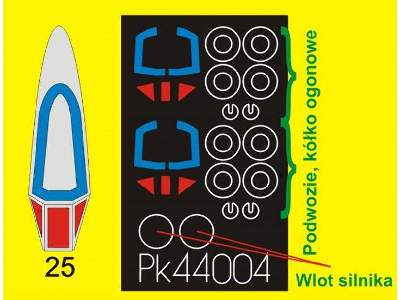 Focke-Wulf Ta152H - Mark.I Model - masks for 2 models - image 1