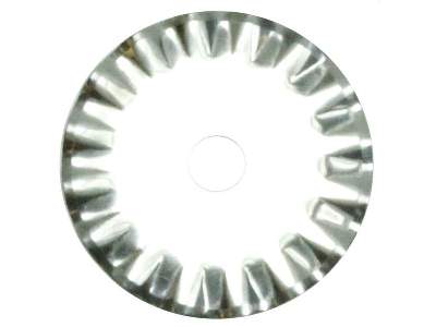 Wave Type Rotary Blades 1" - 2 pcs. - image 1