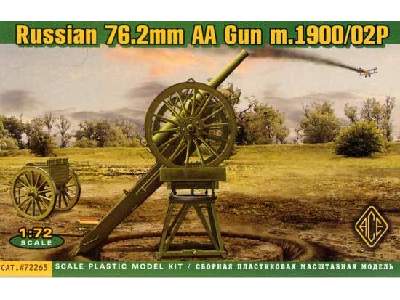 Russian 76,2 mm AA Gun m.1900/02P - image 1