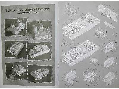 Niemiecki pojazd techniczny SdKfz 179 Bergepanther - image 3