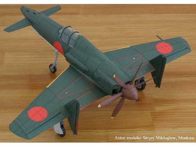 Japoński samolot myśliwski Kyushu J7W1 Shinden - image 7