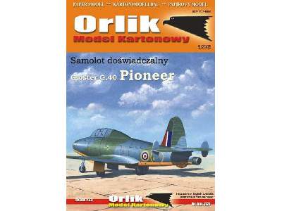 Brytyjski samolot odrzutowy Gloster G40 Pioneer - image 1