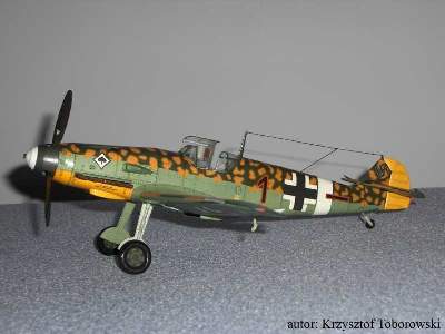 Niemiecki samolot myśliwski Messerschmitt Me-109 G-2 - image 3