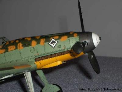 Niemiecki samolot myśliwski Messerschmitt Me-109 G-2 - image 5