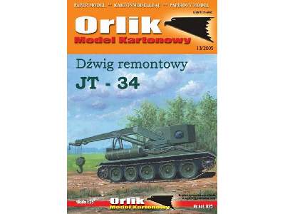 Dźwig remontowy JT 34, na podwoziu czołgu T 34 - image 1