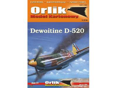 Francuski samolot myśliwski Dewoitine D 520 - image 1