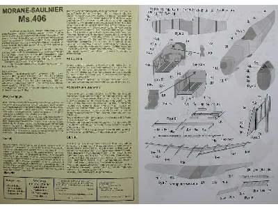 Francuski samolot myśliwski Morane Saulnier MS 406 - image 2