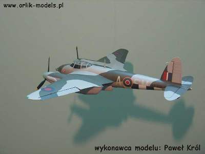 Brytyjski samolot myśliwsko - bombowy De havilland Mosquito FB V - image 10