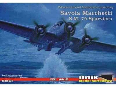 Włoski samolot bombowo torpedowy Savoia Marchetti S.M. 79 Sparvi - image 1