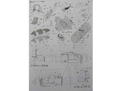 Japoński samolot myśliwski Mitsubishi A6M3 Model 32/22 - image 11