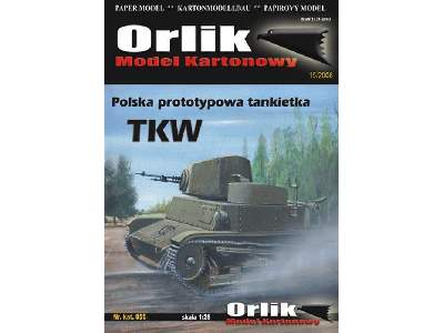 Polska tankietka prototypowa TKW - image 1