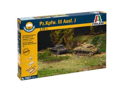 Pz. Kpfw. III Ausf. J - 2 fast assembly kits  - image 2