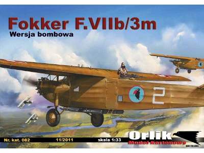 Samolot bombowy Fokker F.VIIb/3m - image 1