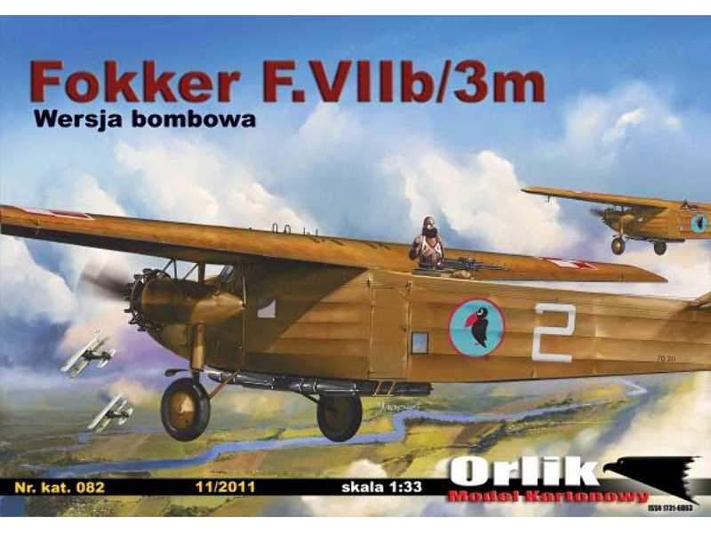 Samolot bombowy Fokker F.VIIb/3m - image 1