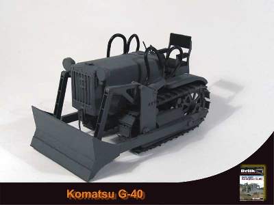 Japoński buldożer KOMATSU G-40 - image 3