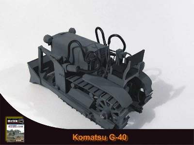 Japoński buldożer KOMATSU G-40 - image 14