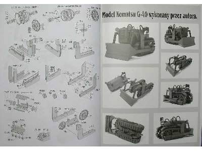 Japoński buldożer KOMATSU G-40 - image 19