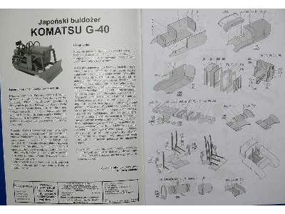 Japoński buldożer KOMATSU G-40 - image 20