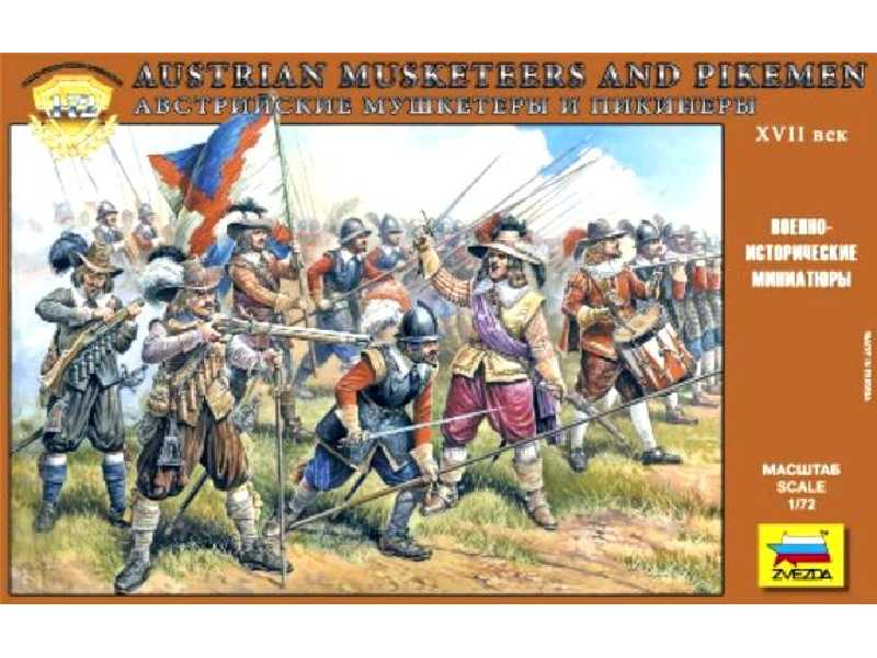 Austrian Musketeers and Pikemen, XVII Century - image 1